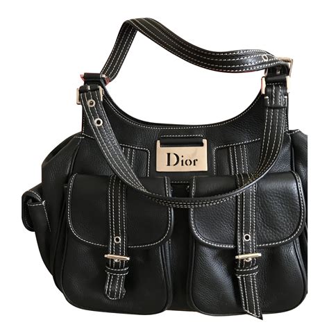 dior black bag|christian dior bags black.